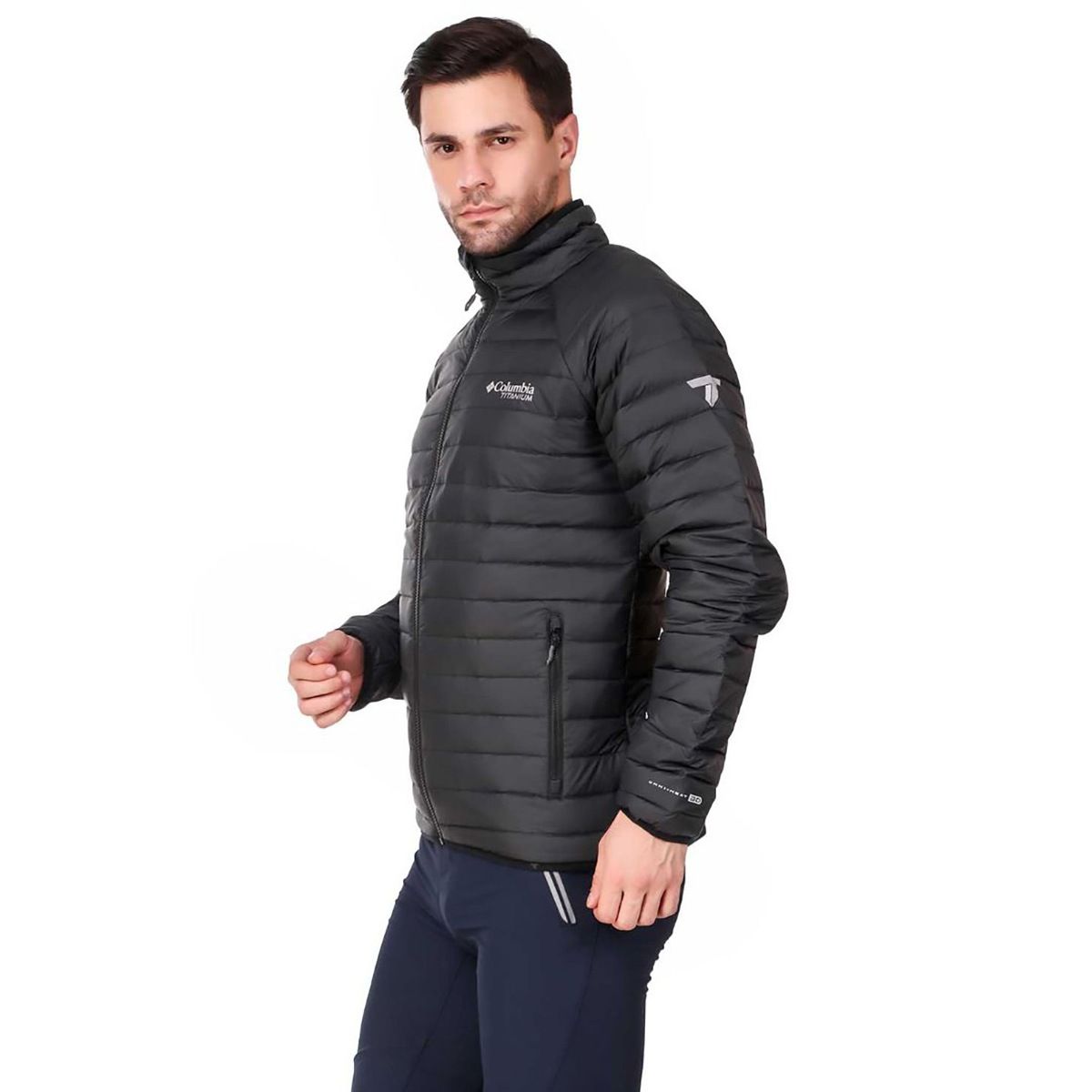 Columbia men's alpha clearance trail down hooded jacket