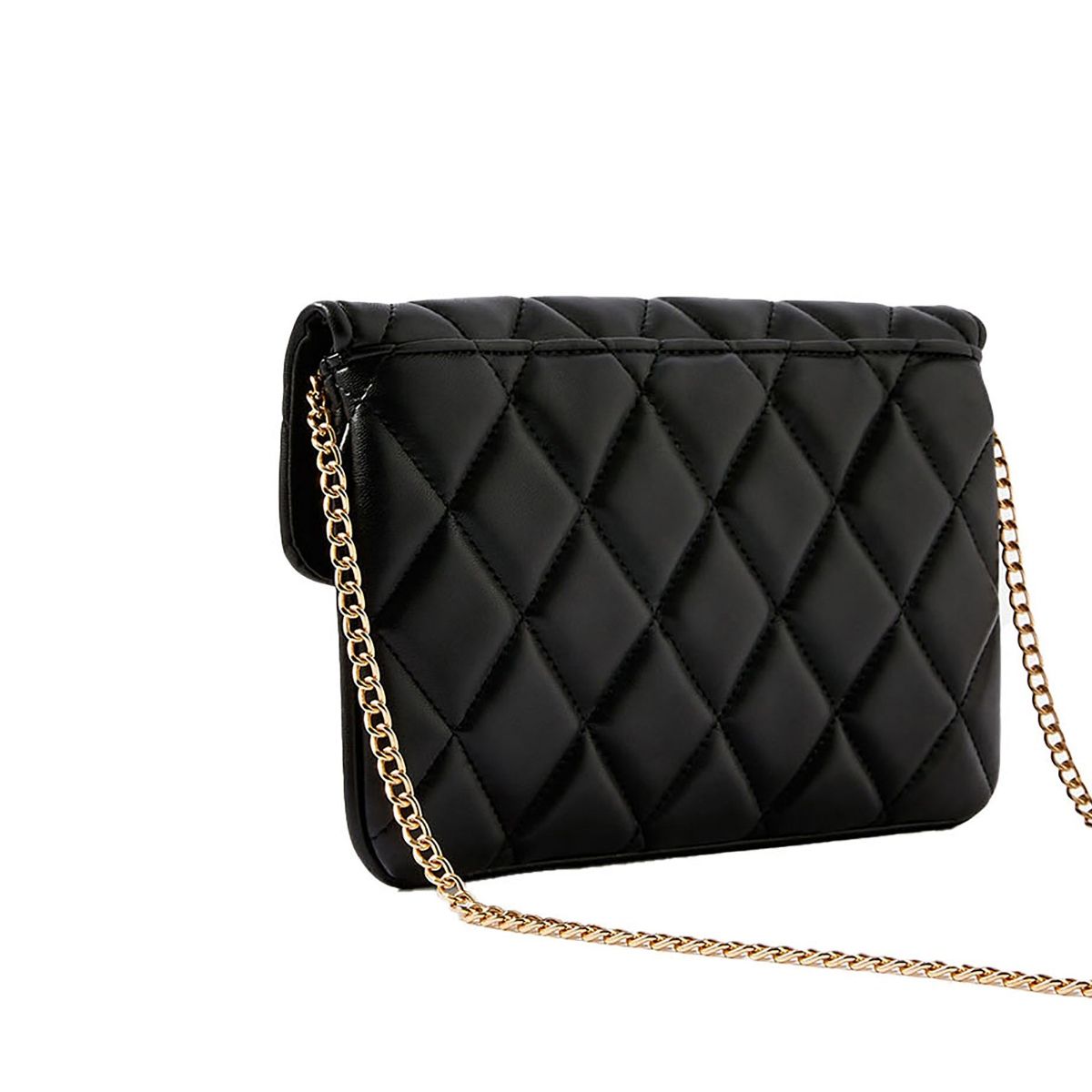 Accessorize London Women'S Faux Leather Quilted Sling Bag: Buy ...