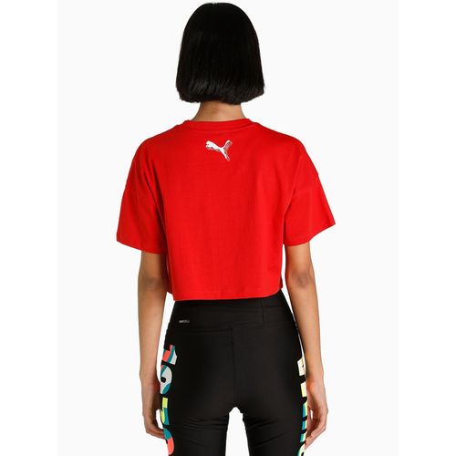 Buy Puma Mod Womens Red Crop Top Online