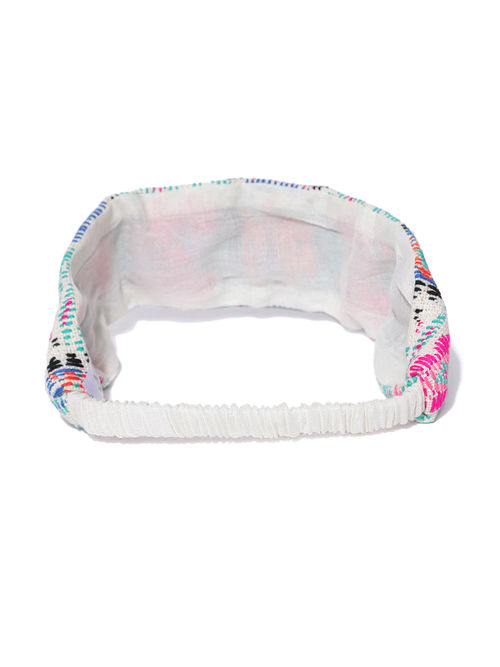 Buy Blueberry Multi Color Printed Hair Band Online