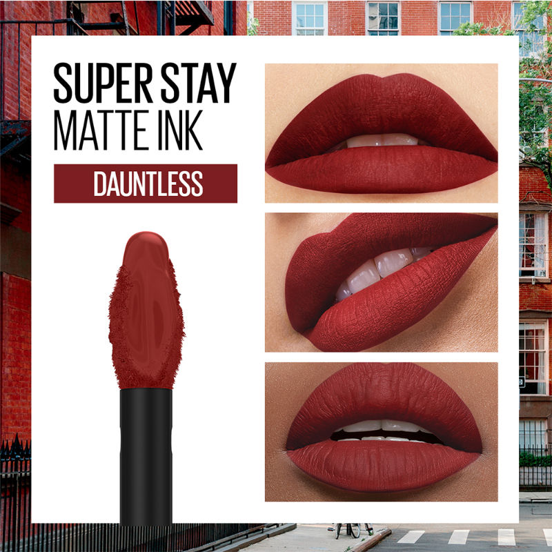 maybelline superstay matte ink dauntless
