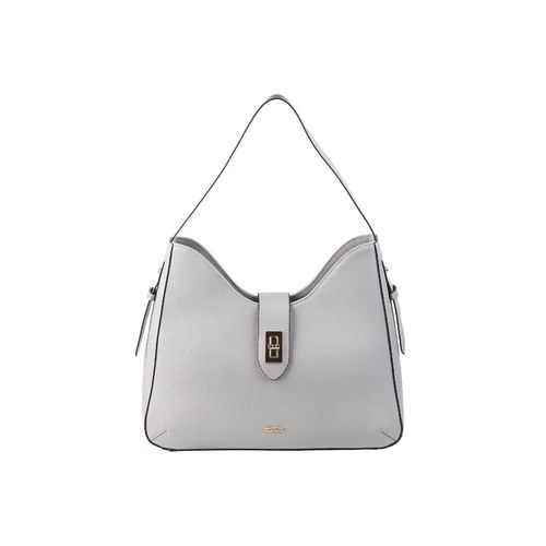 Buy Mochi Women Solid Light Grey Handbags Online