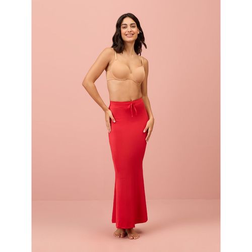 Buy Nykd by Nykaa NYOE01 Mermaid Saree Petticoat Red Online