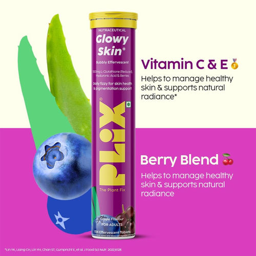 Plix Glutathione Skin Tablets With L-Glutathione & Vitamin C