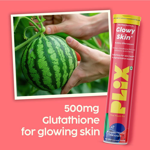 watermelon glutathione content Plix Glutathione Skin Tablets With L-Glutathione & Vitamin C
