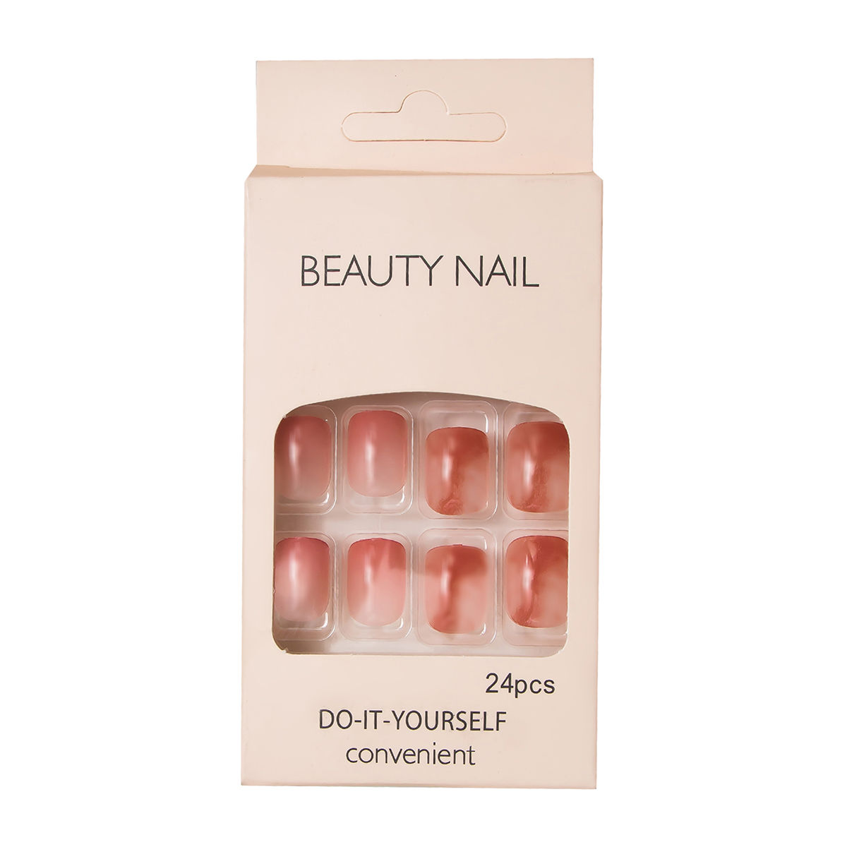 Pipa Bella by Nykaa Fashion Orange Ombre Stick On Nails: Buy Pipa Bella ...