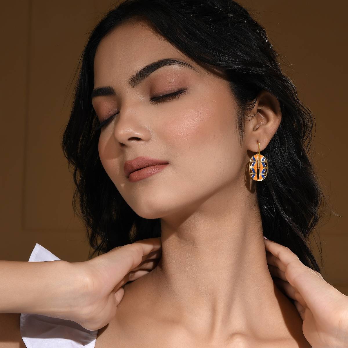Voylla Zulu Desta Interlinked Earrings