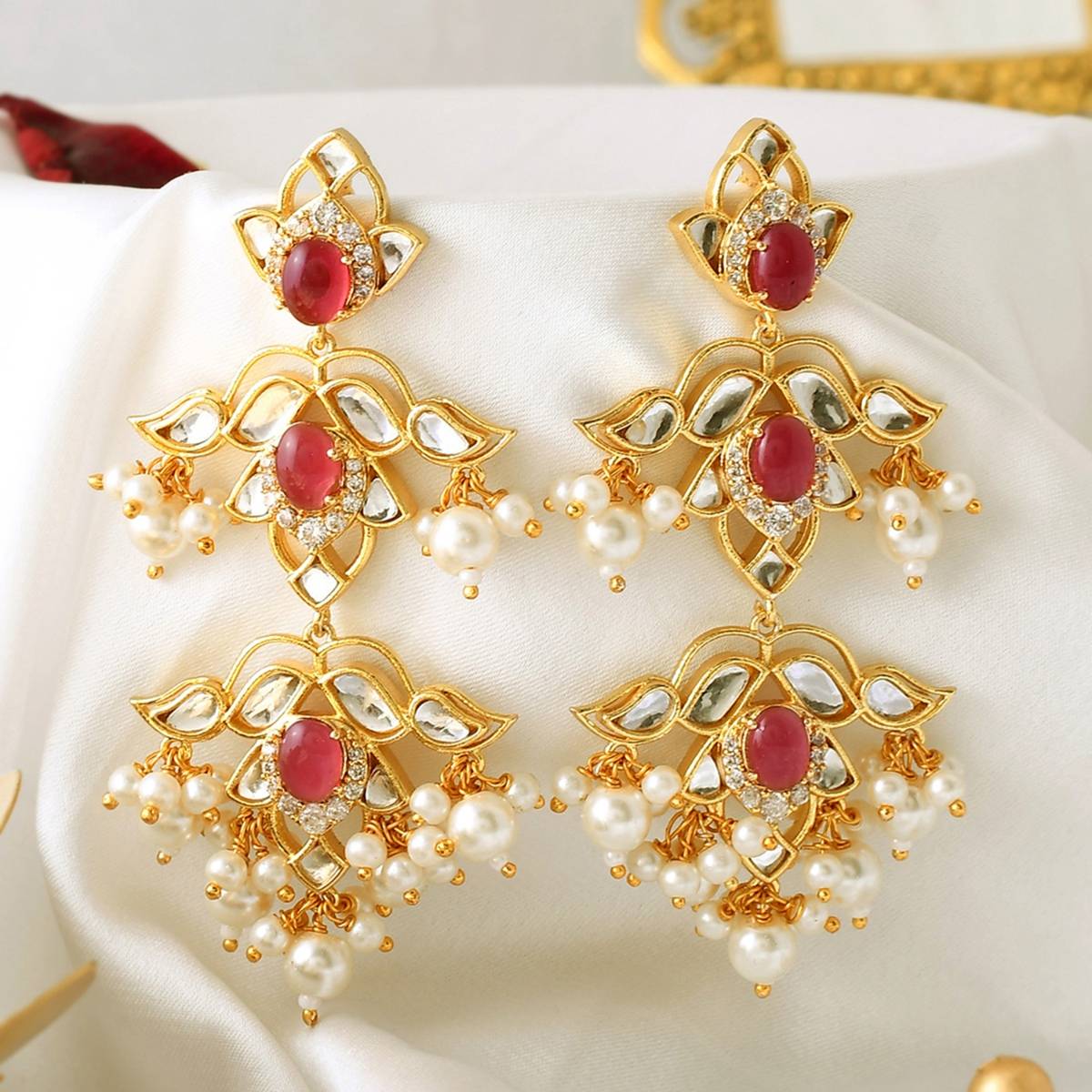 Voylla Heer Shabnam Earrings