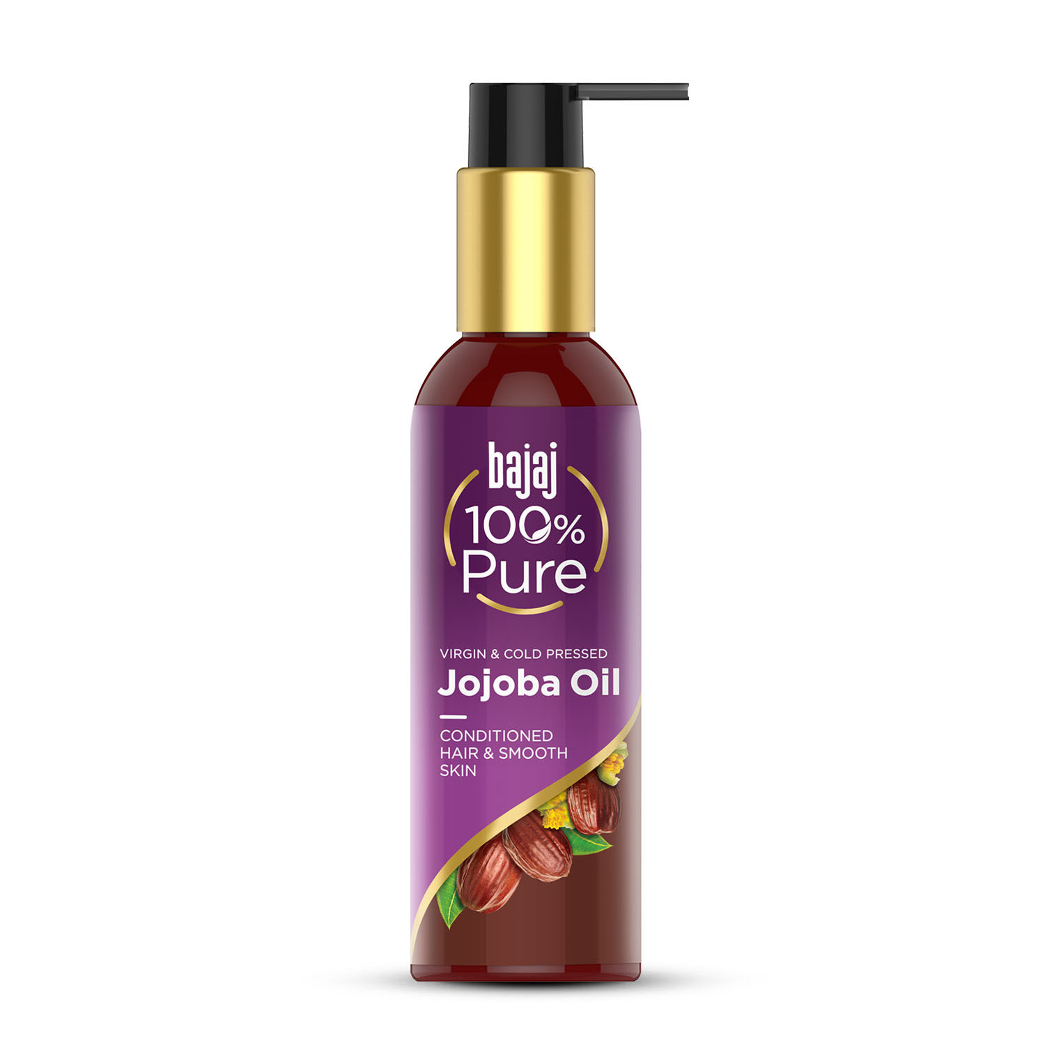 Bajaj 100% Pure Jojoba Oil Virgin & Cold Pressed Conditioned Hair & Smooth Skin