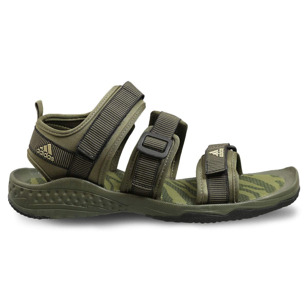 adidas Men's Adilette Comfort Slide Sandals, Orbit Green/Carbon/Core Black,  8 : Amazon.in: Fashion