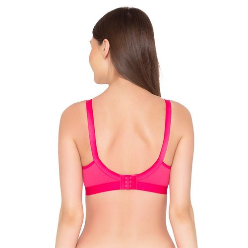 Buy Groversons Paris Beauty Womens Cotton Non-padded Wireless Super Lift Full  Coverage Bra -black online