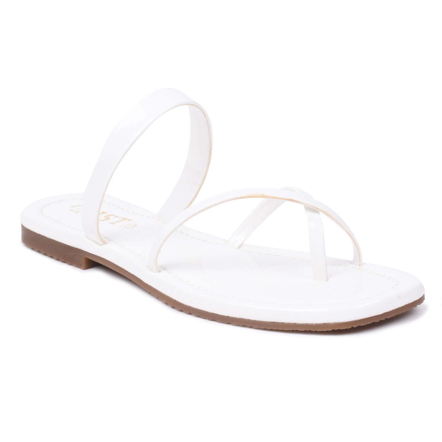 Slip-On Sandals - White – Shopsisterology