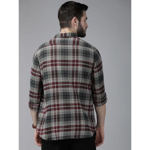 Buy THE BEAR HOUSE Men Checkered Flannel Shirt online