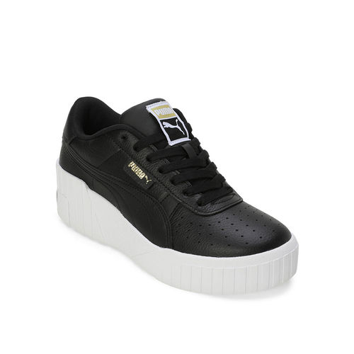Buy Puma Cali Wedge Women Black Sneakers Online
