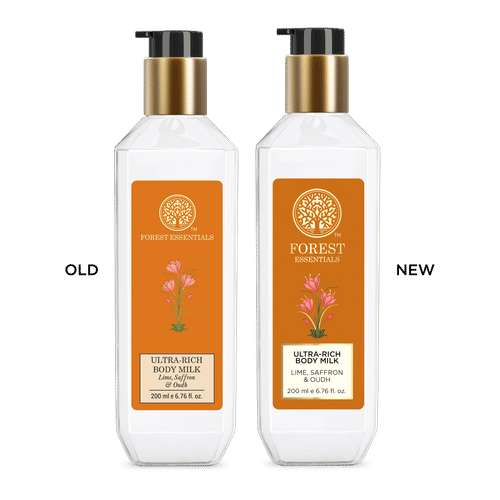 Buy Forest Essentials Ultra-Rich Lime Saffron & Oudh Natural Body