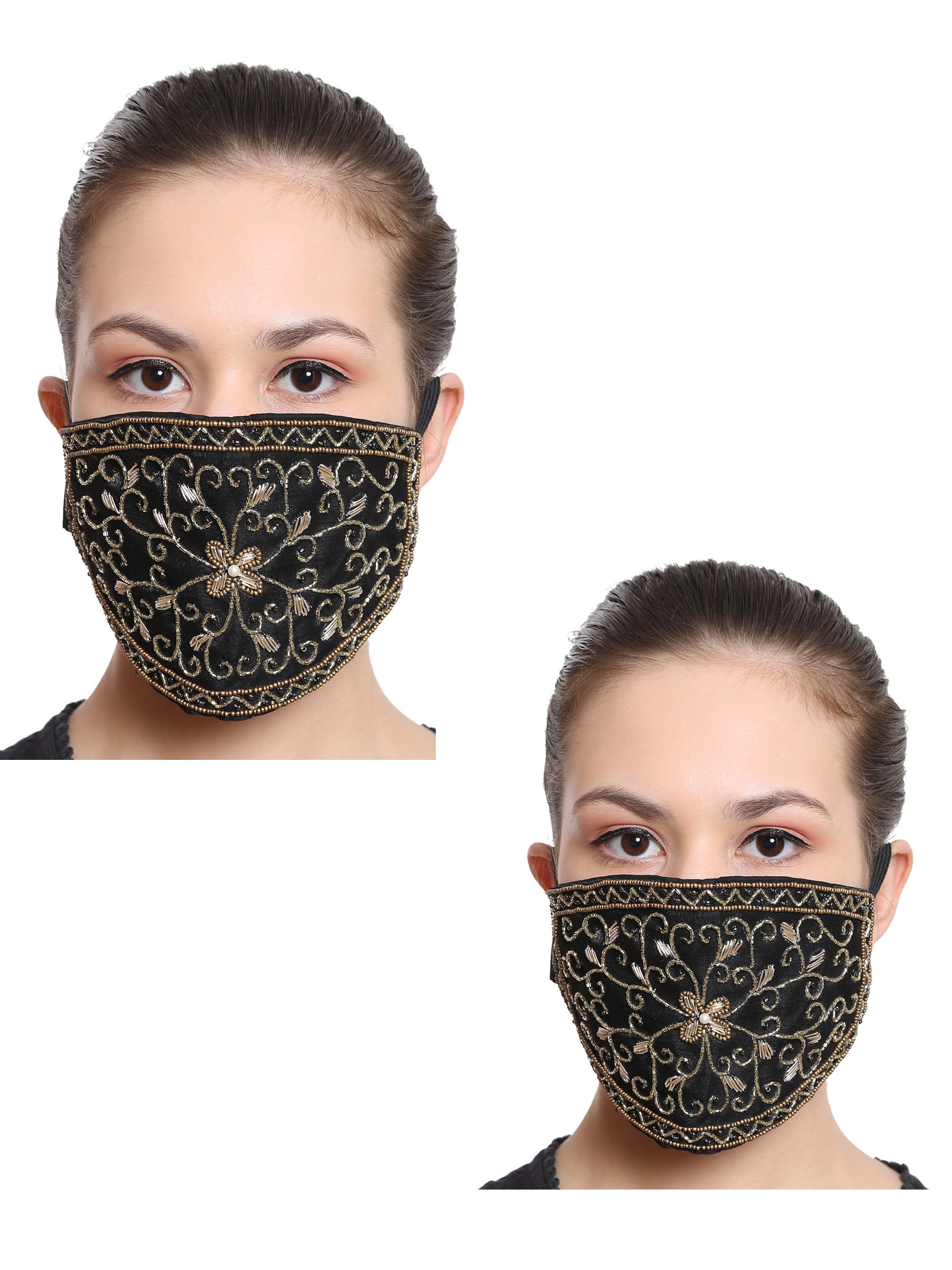 copper fabric mask