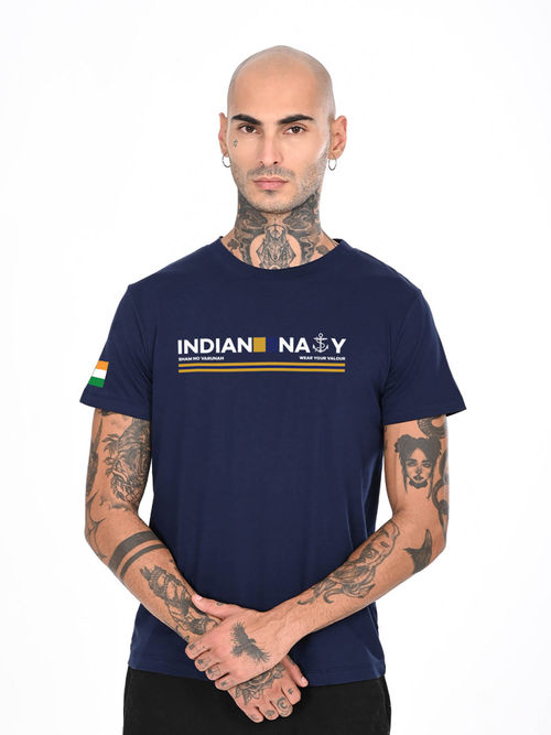 Buy Aero Armour Men Navy Blue Indian Navy Admiral Signature Luxe