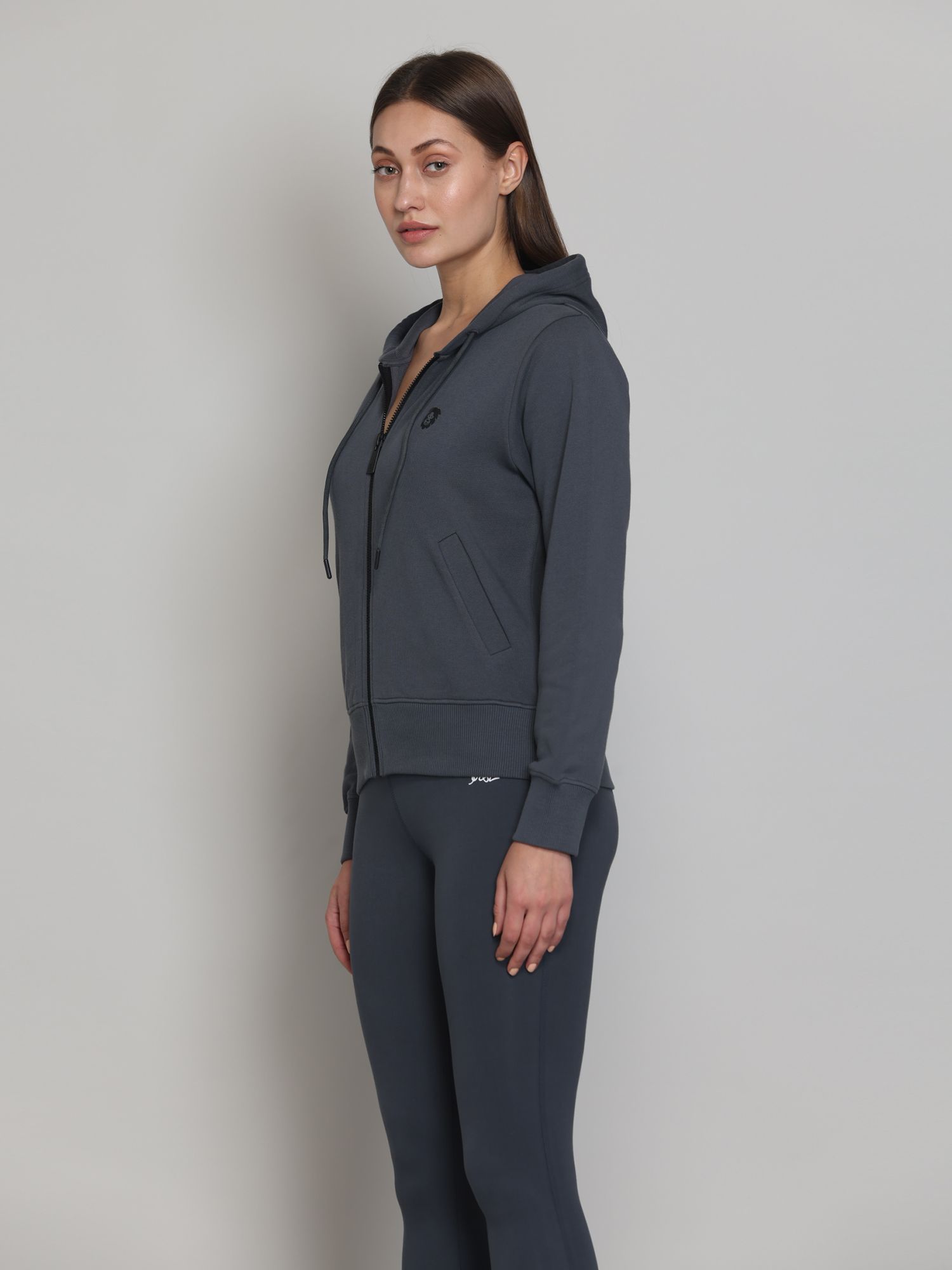 Muvazo Shades Of Grey Zipper Jacket Buy Muvazo Shades Of Grey Zipper