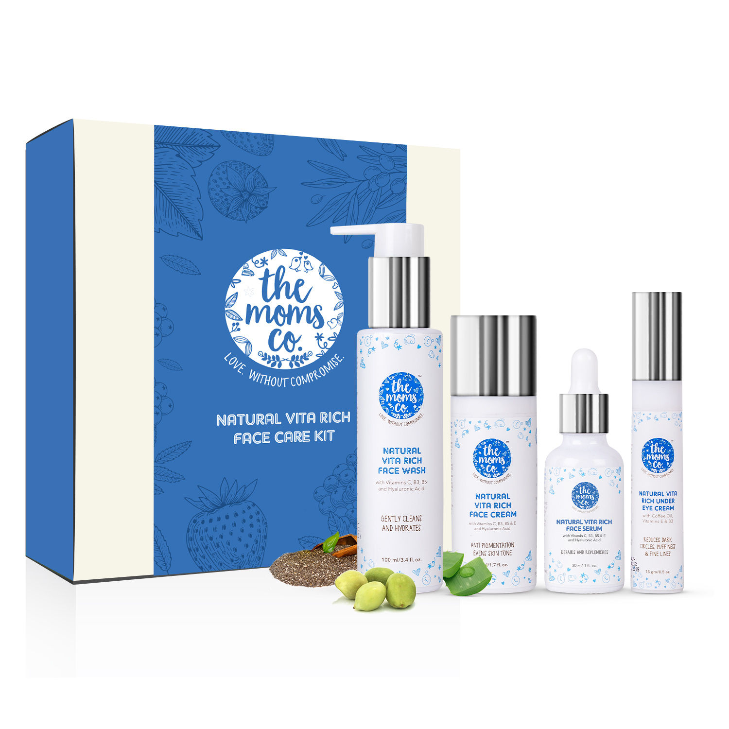 natural vita rich face care kit