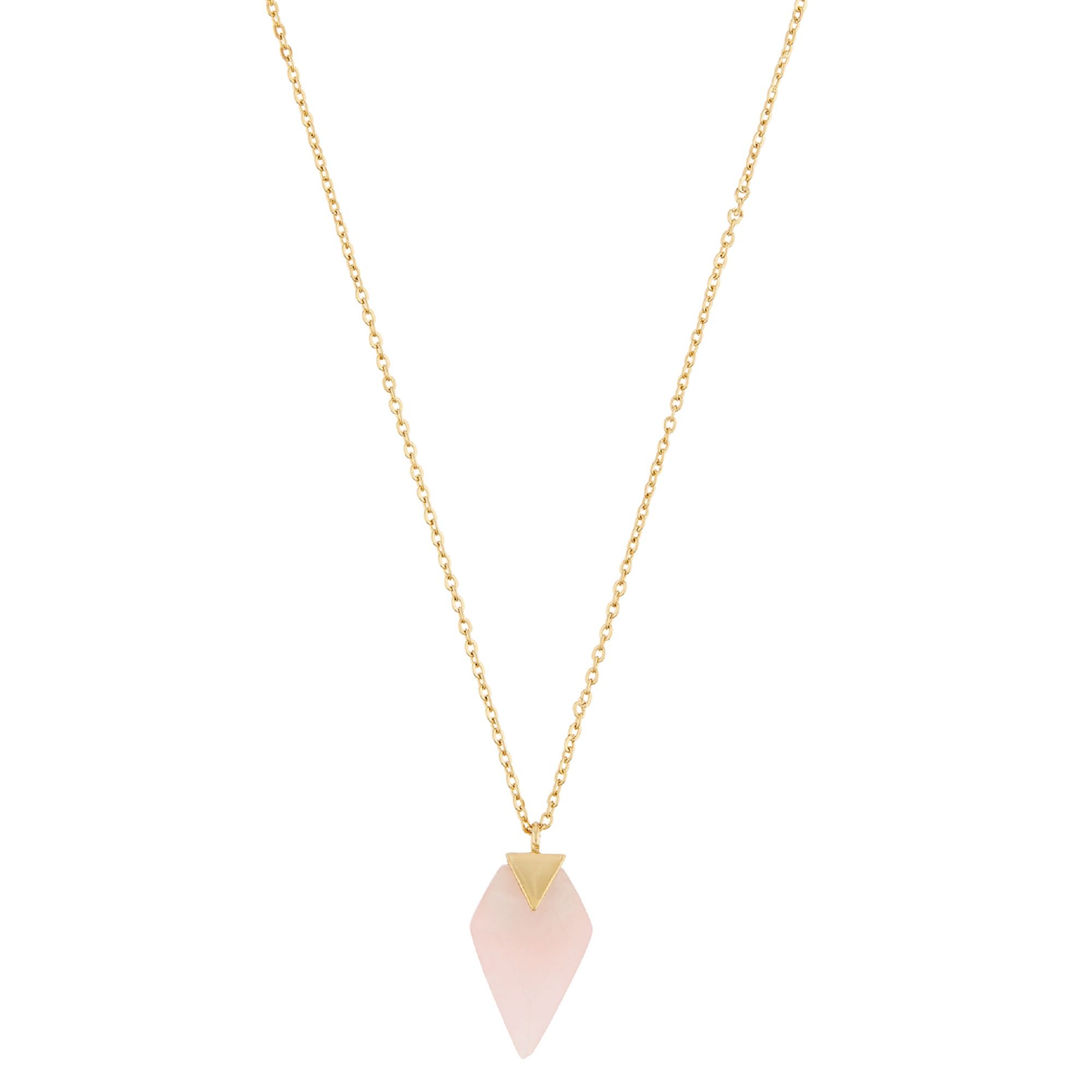 13 Rose Quartz Necklaces You'll Be Tickled Pink To Wear