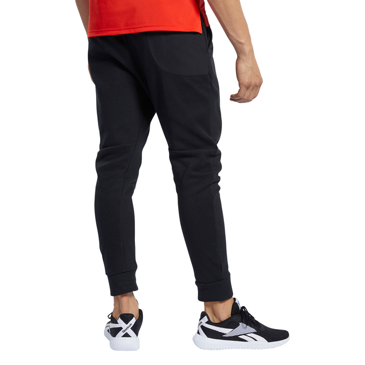 Buy Reebok Ts Knit woven Jogger Black Training Track Pant Online