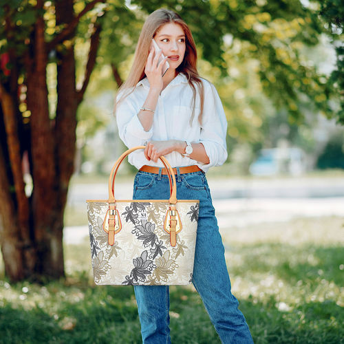 Buy NFI Essentials PU Shoulder Handbags For Womens With Inner