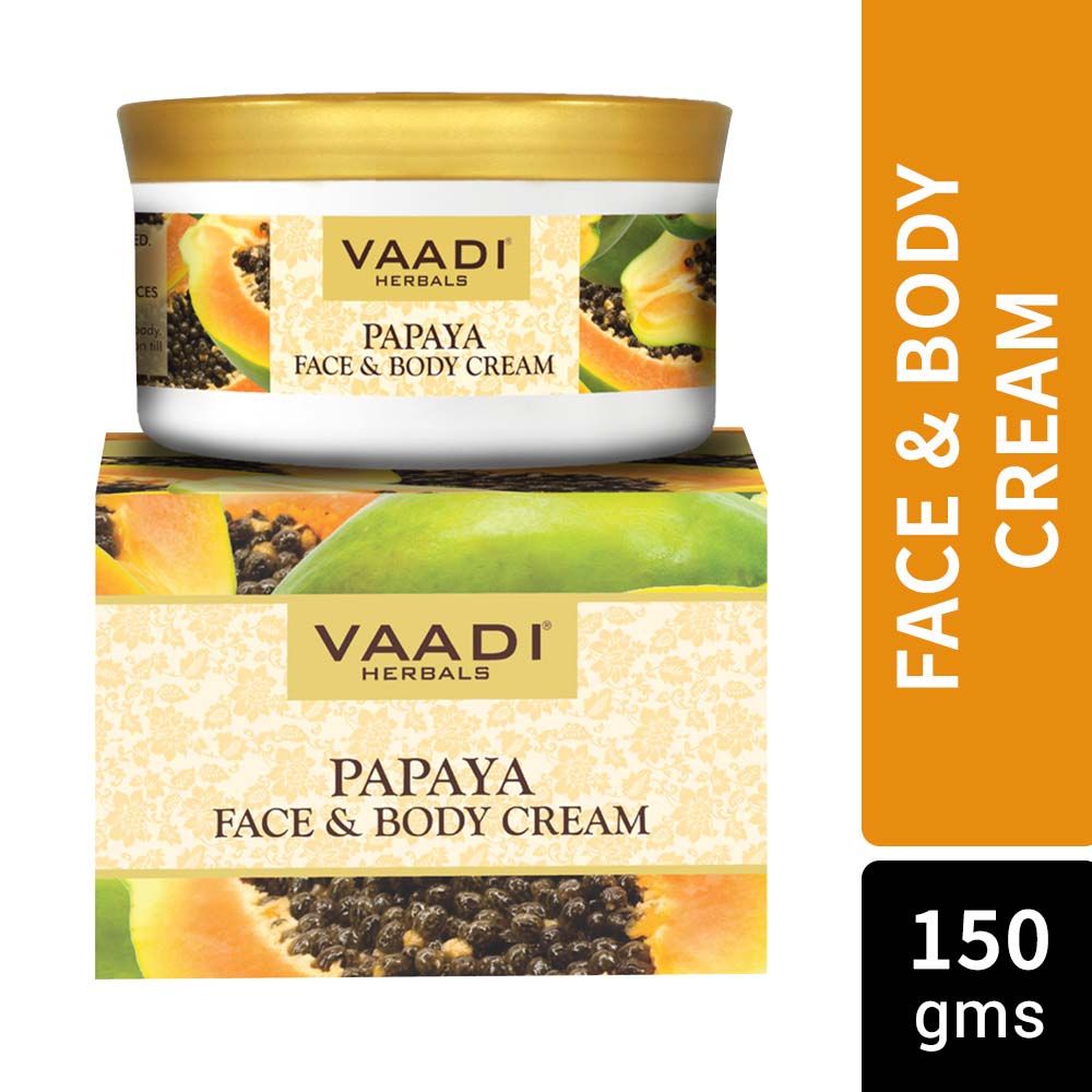 Vaadi Herbals Papaya Face & Body Cream