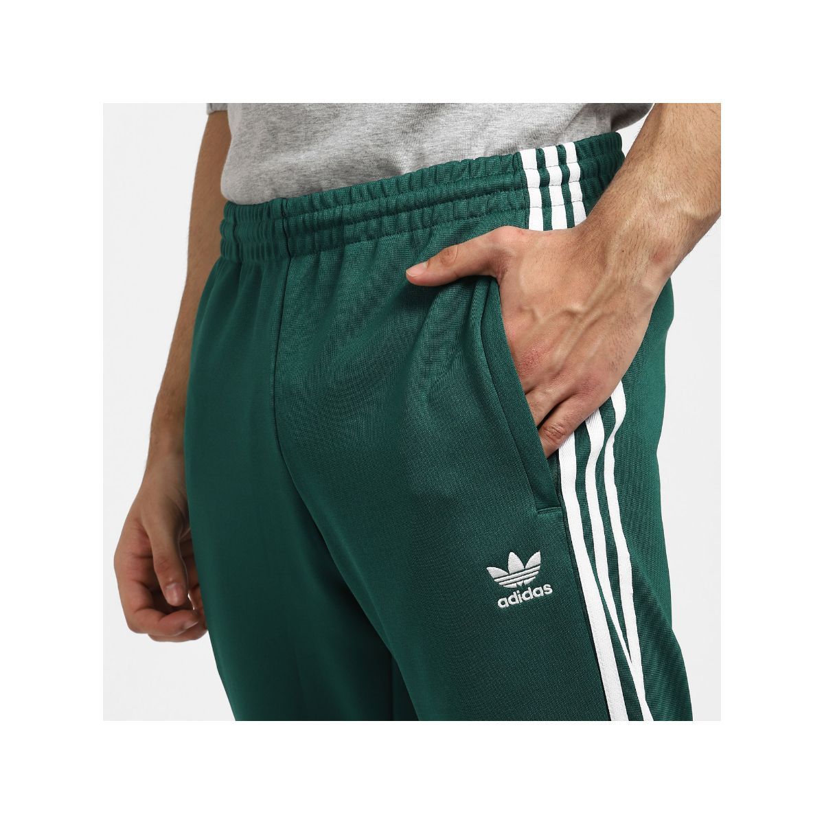 Adidas sst track top pants noble green