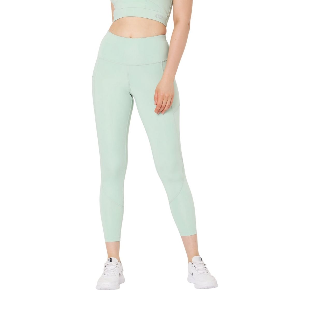 Old Navy High Waisted Powersoft Athletic Leggings 7/8 Briny Water Green XL  NEW | eBay