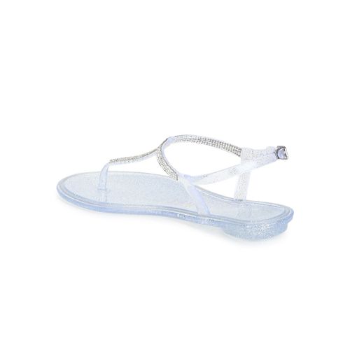 clear pvc sandals