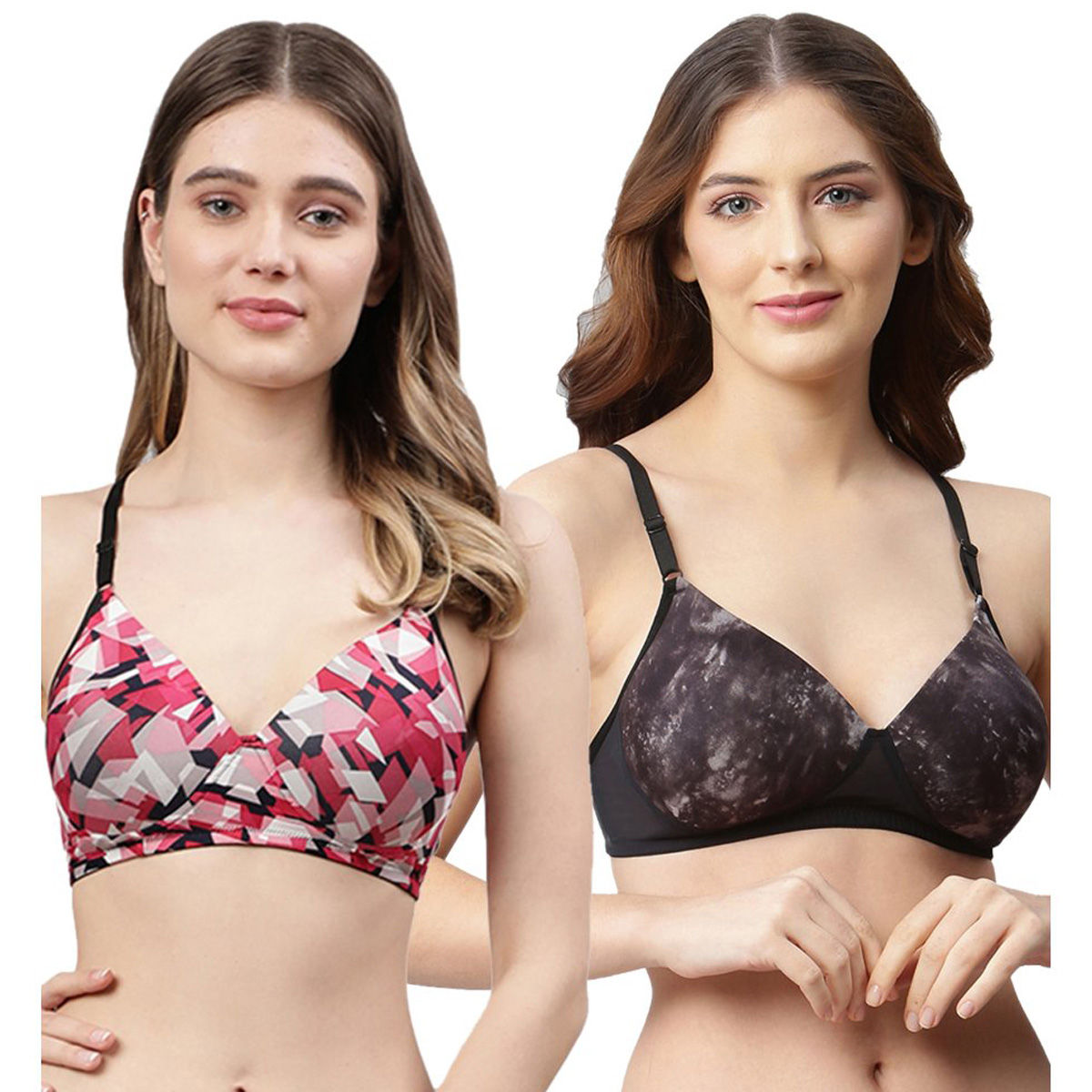 Lightly Padded Non Wired Bras