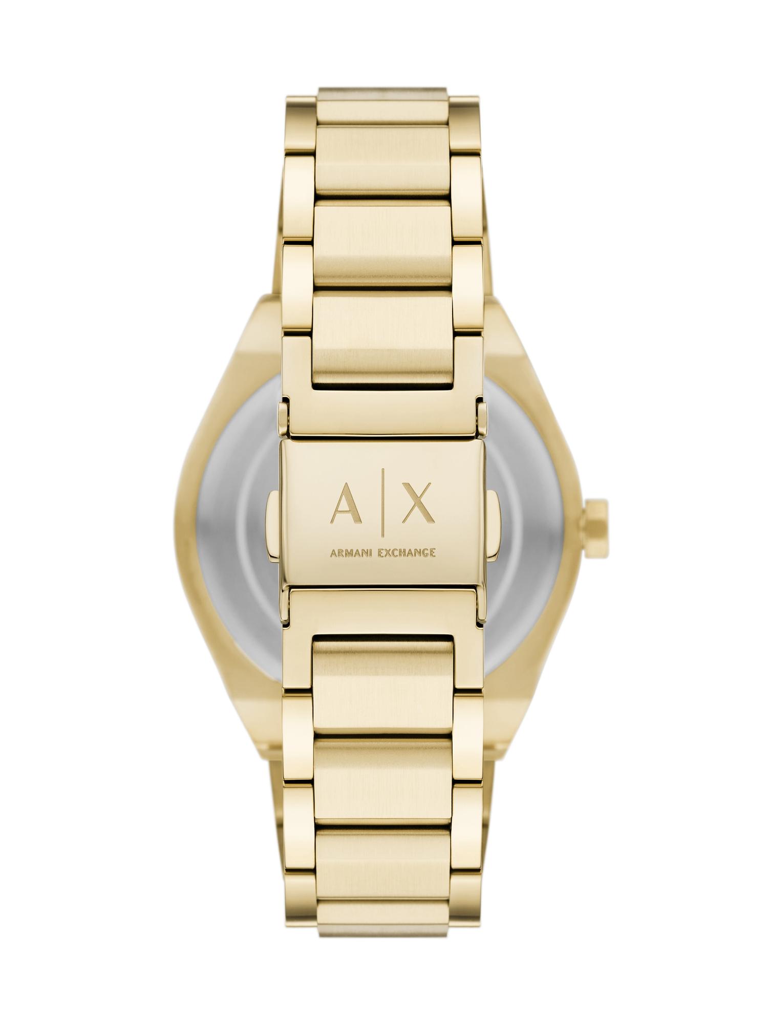 Buy ARMANI EXCHANGE Sync Gold Toned Women Quartz Watch (Ax6031) (M