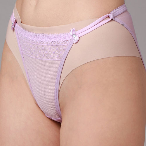 Buy PrettyCat Seethrough Bra Panty Lingerie Set Pink Online