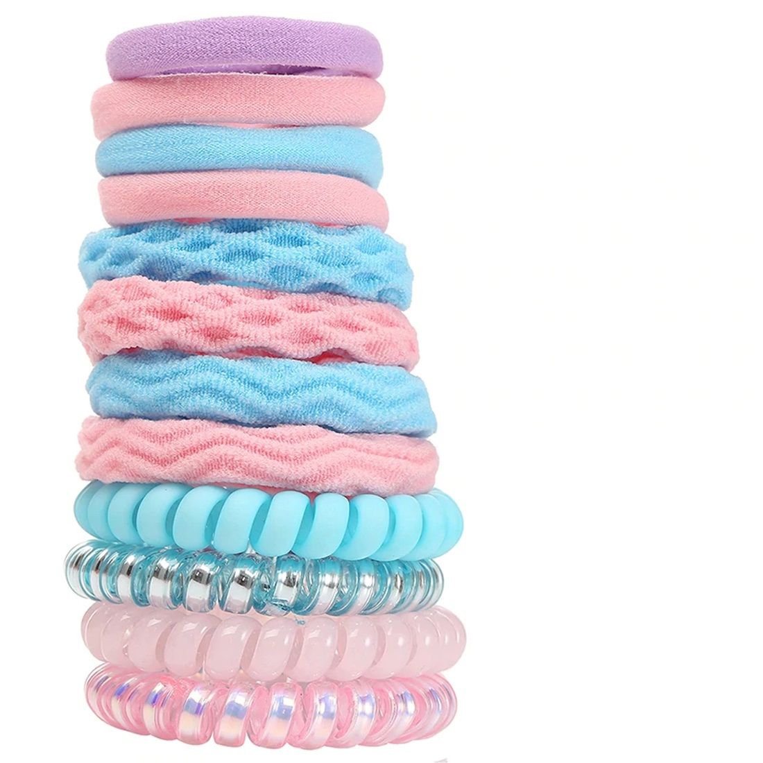 Jewels Galaxy Hair Rubber Band For Women/girls (12pcs Set) Buy Jewels Galaxy Hair Rubber Band