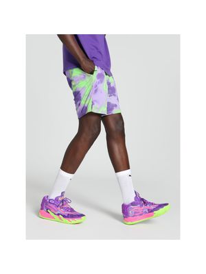 Puma Melo X Toxic Aop I Mens Purple Shorts
