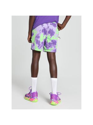 Puma Melo X Toxic Aop I Mens Purple Shorts