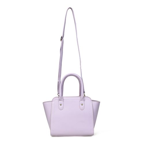 Buy Pelle Luxur Stylish Light Purple Hand Bag for Women with (S