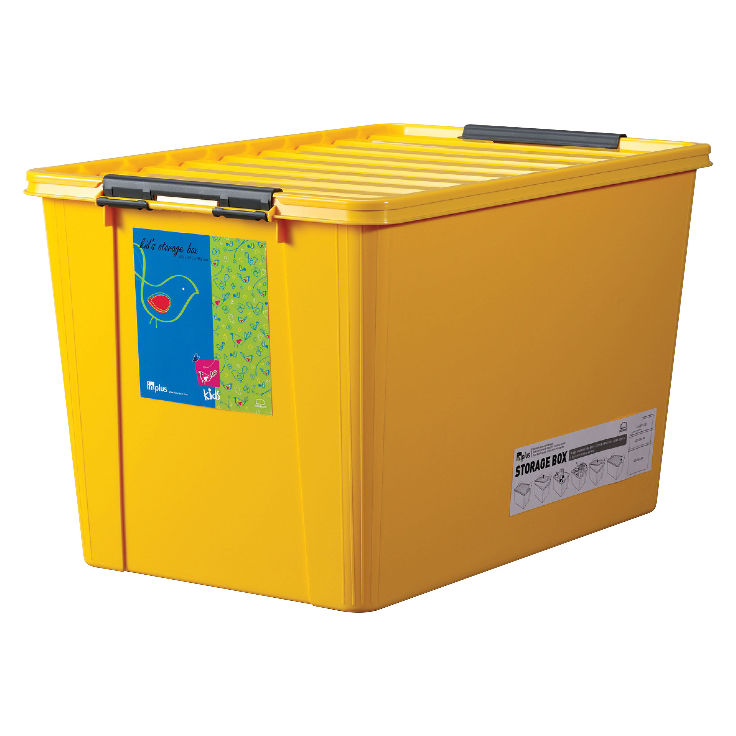 Lock & Lock Inplus Easy Clip Storage Box, 60 Litres Buy Lock & Lock