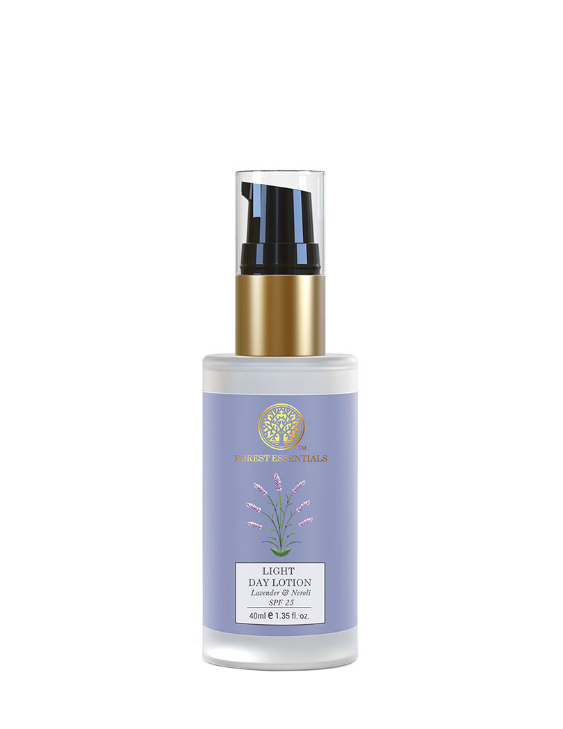Forest Essentials Ayurvedic Light Day Lotion Lavender & Neroli (Day Cream with SPF 25)