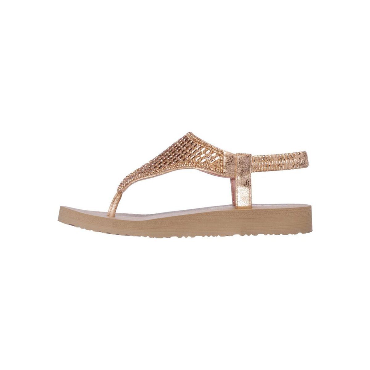skechers meditation rock crown sandals white