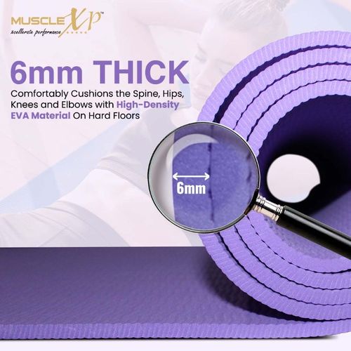 Buy MuscleXP Yoga Mat for Women and Men with Cover Bag, Superior