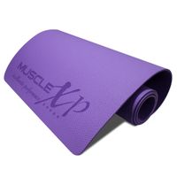 HealthSense Yoga Mat For Women & Men With Carry Rope Ym 601 - Pink & Blue