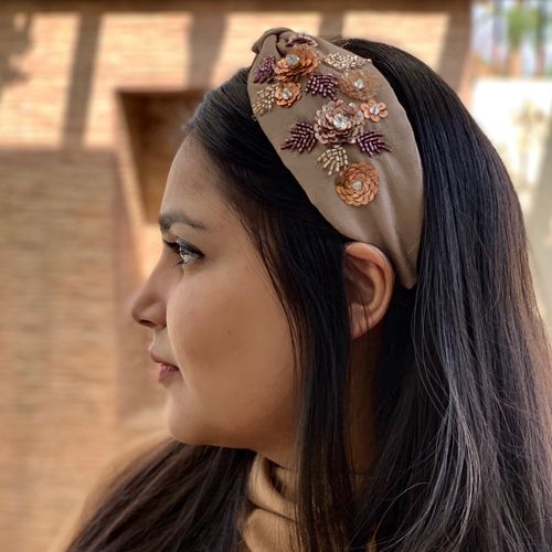 Turrbands Nude Kendell Hair Band: Buy Turrbands Nude Kendell Band Online at Best Price in India |