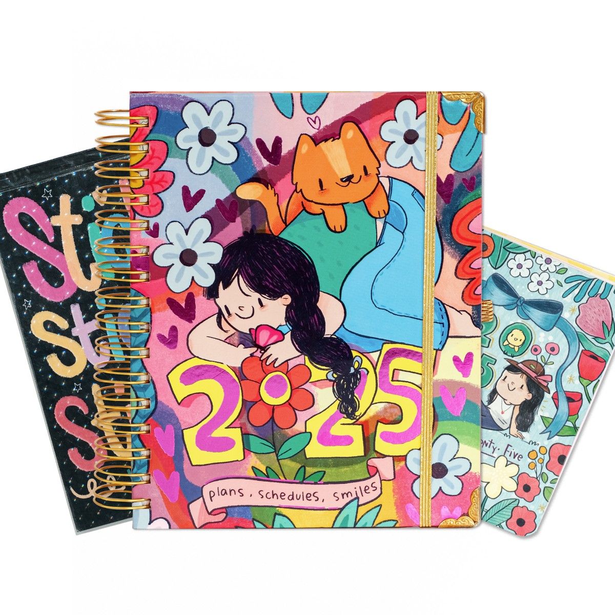 Buy Alicia Souza 2025 Wiro Planner & Weekly Planner (Set Of 7) Online