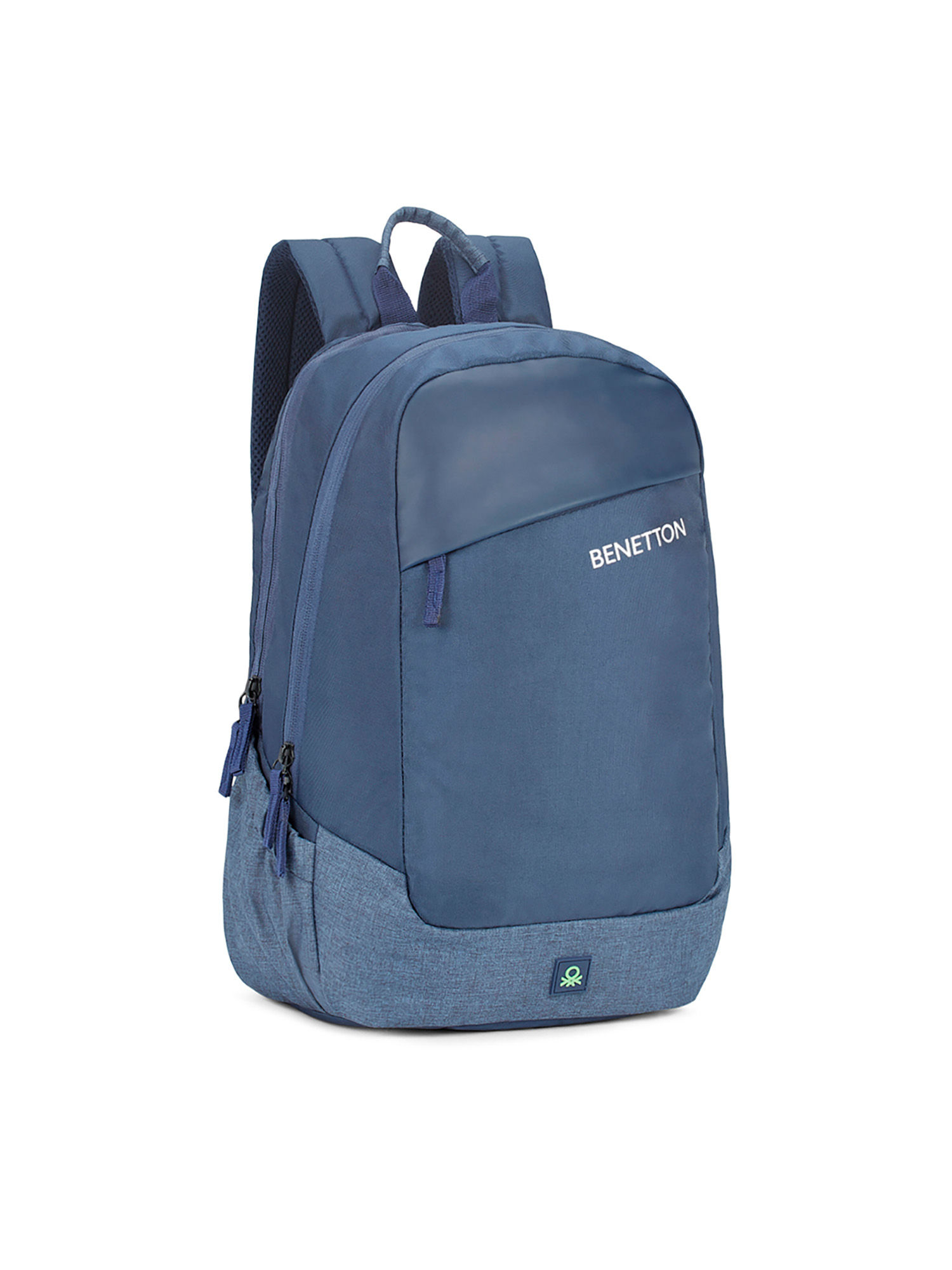 Buy United Colors of Benetton Walter Unisex Polyester Laptop Bag - Navy ...