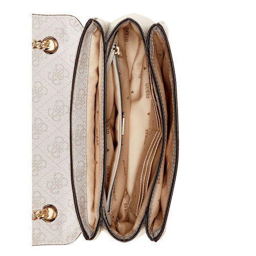 Guess Noelle Convertible Crossbody Flap Bag