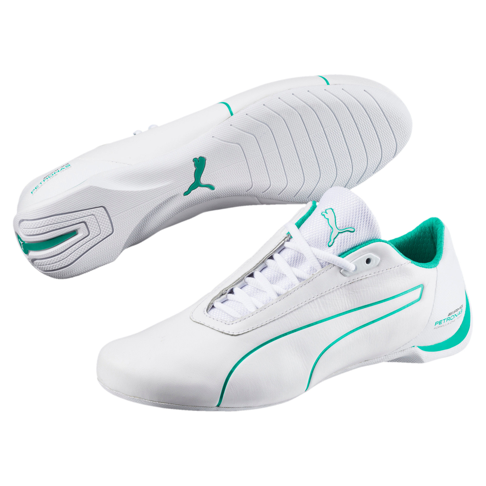 Puma white deals mercedes shoes