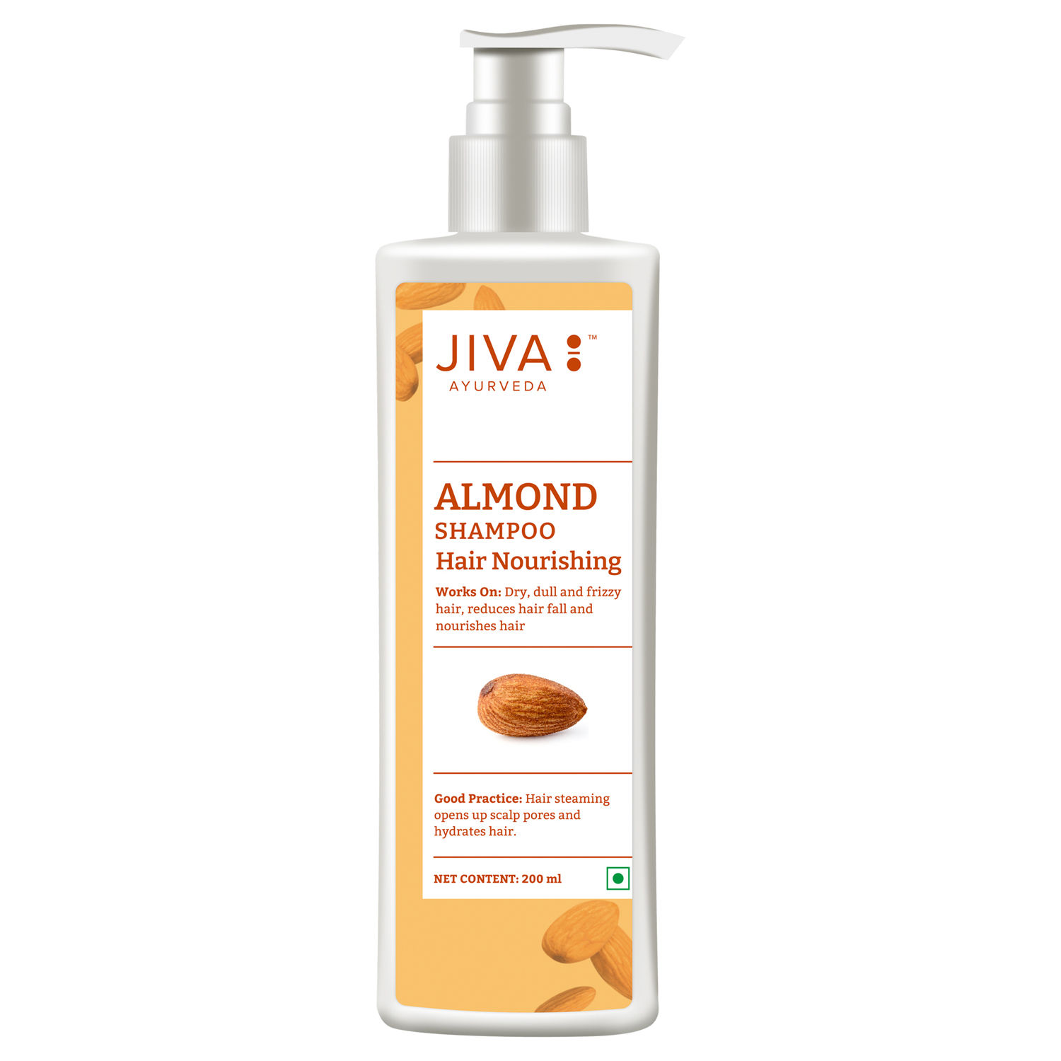 Jiva Ayurveda Almond Hair Nourishing Shampoo