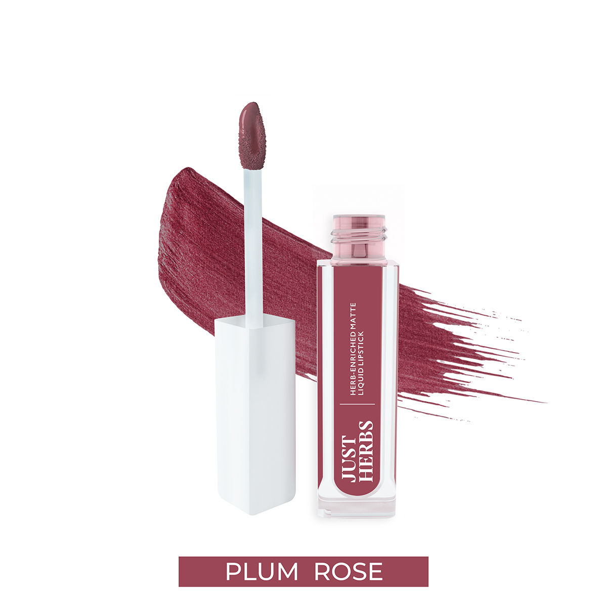 Just Herbs Vegan Matte Liquid Lipstick Plum Rose Buy Just Herbs