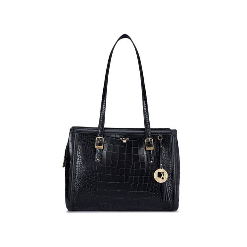 Da Milano Backpacks : Buy Da Milano Genuine Leather Black Ladies Backpack  Online
